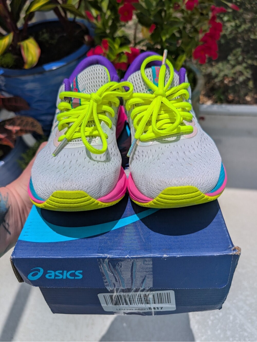 ASICS GEL Excite 7 Womens Size 8 Athletic Running Shoes Sneakers Comfort Walking - Picture 7 of 10